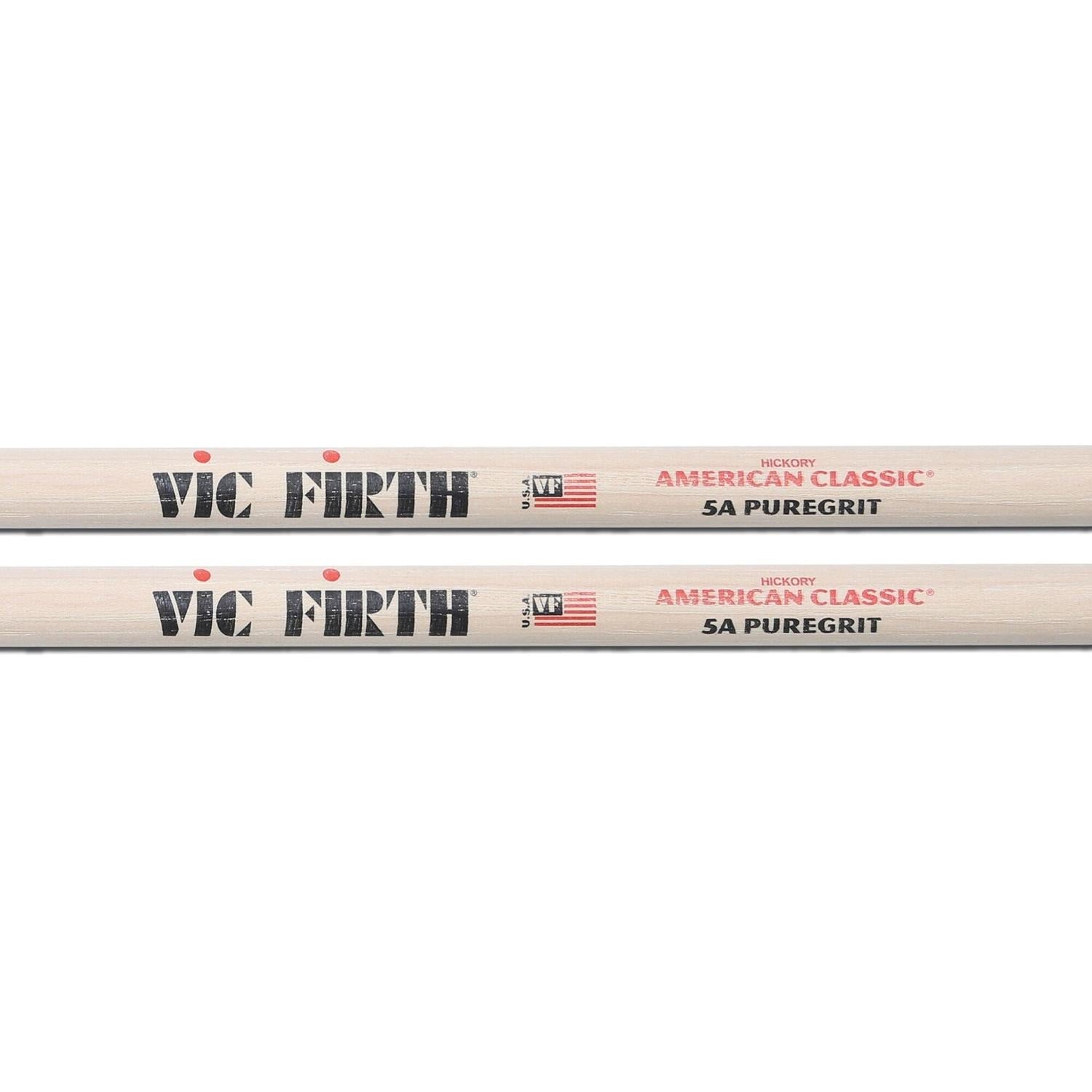 Vic Firth Drumsticks Vic Firth 5APG American Classic PureGrit Drumsticks - 5A