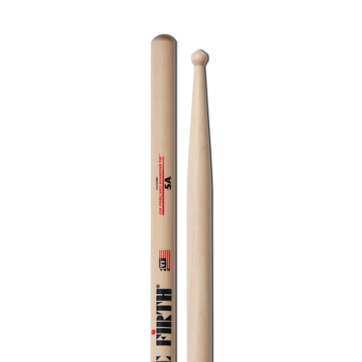 Vic Firth Drumsticks Vic Firth JPH5A Joe Porcaro Diamond TIP Drumstick