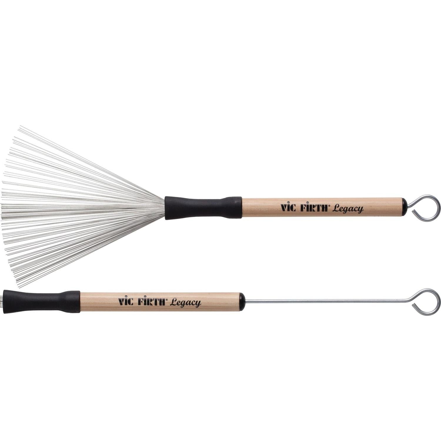 Vic Firth Drumsticks Vic Firth LB Legacy Wooden Handle Drum Brush