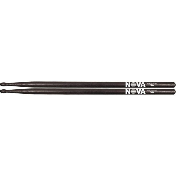 vic firth drumsticks vic firth nova 5a hickory drumsticks black - vt-ubeg-ed1u