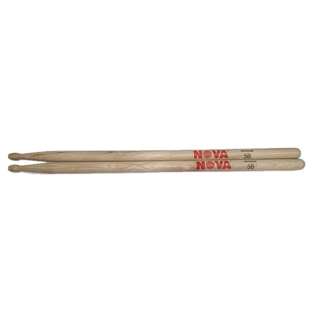 vic firth drumsticks vic firth nova drum stick 5b wood tip vf-n5b