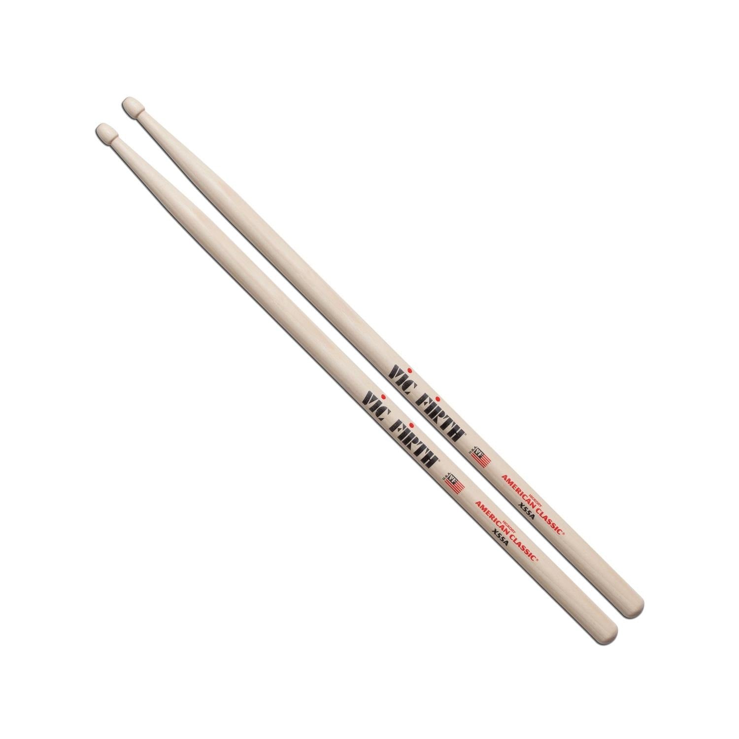 Vic Firth Drumsticks Vic Firth X55A Extreme Wood Tip Drumsticks - 5A