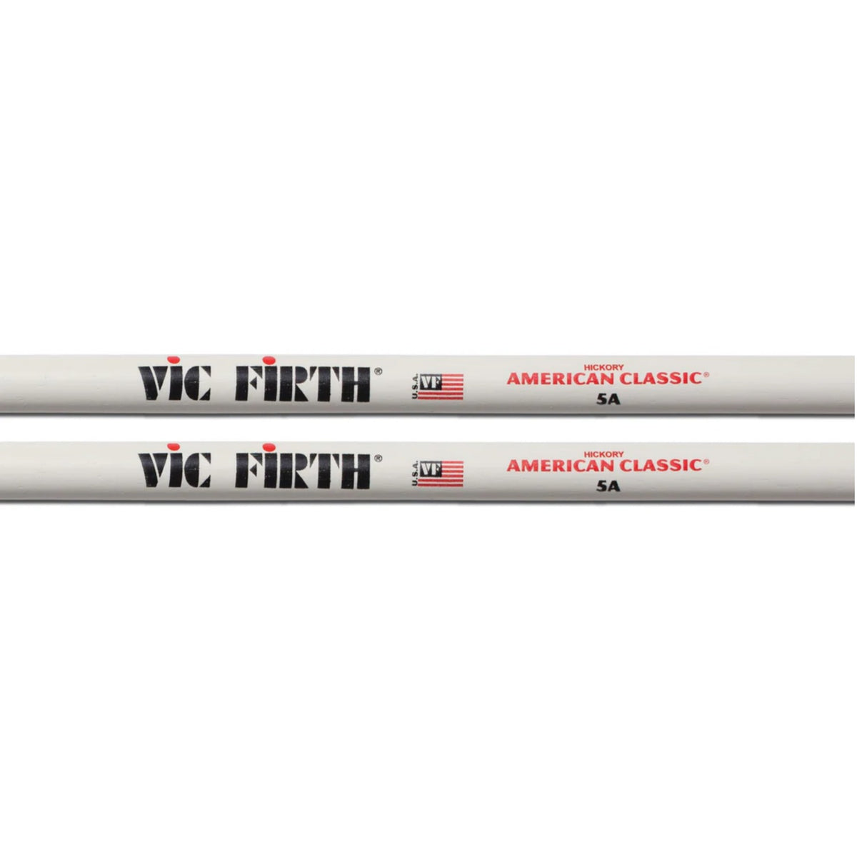 Vic Firth Drumsticks White Vic Firth 5AW American Classic Wood Tip Drumstick - White - 5A