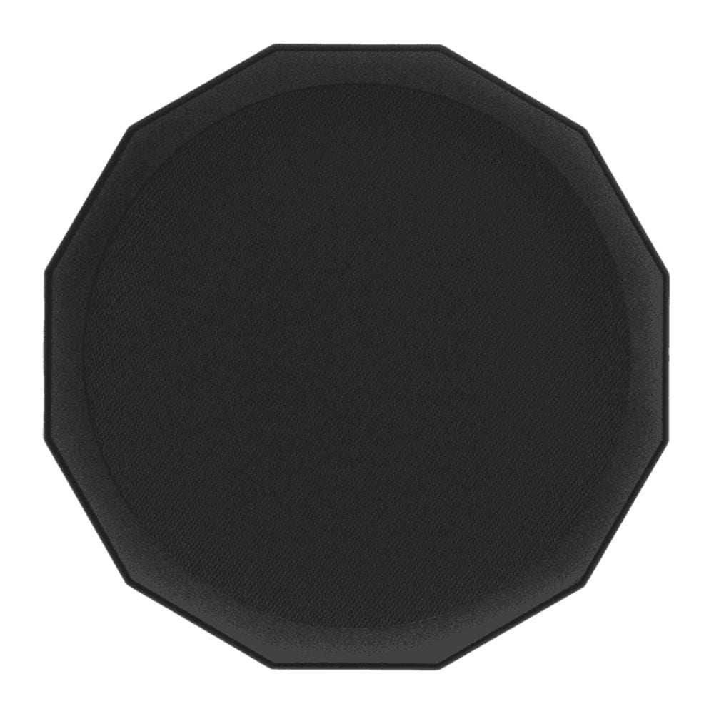 vic firth practice pads & devices black vic firth 12 inch single sided double surface practice pad