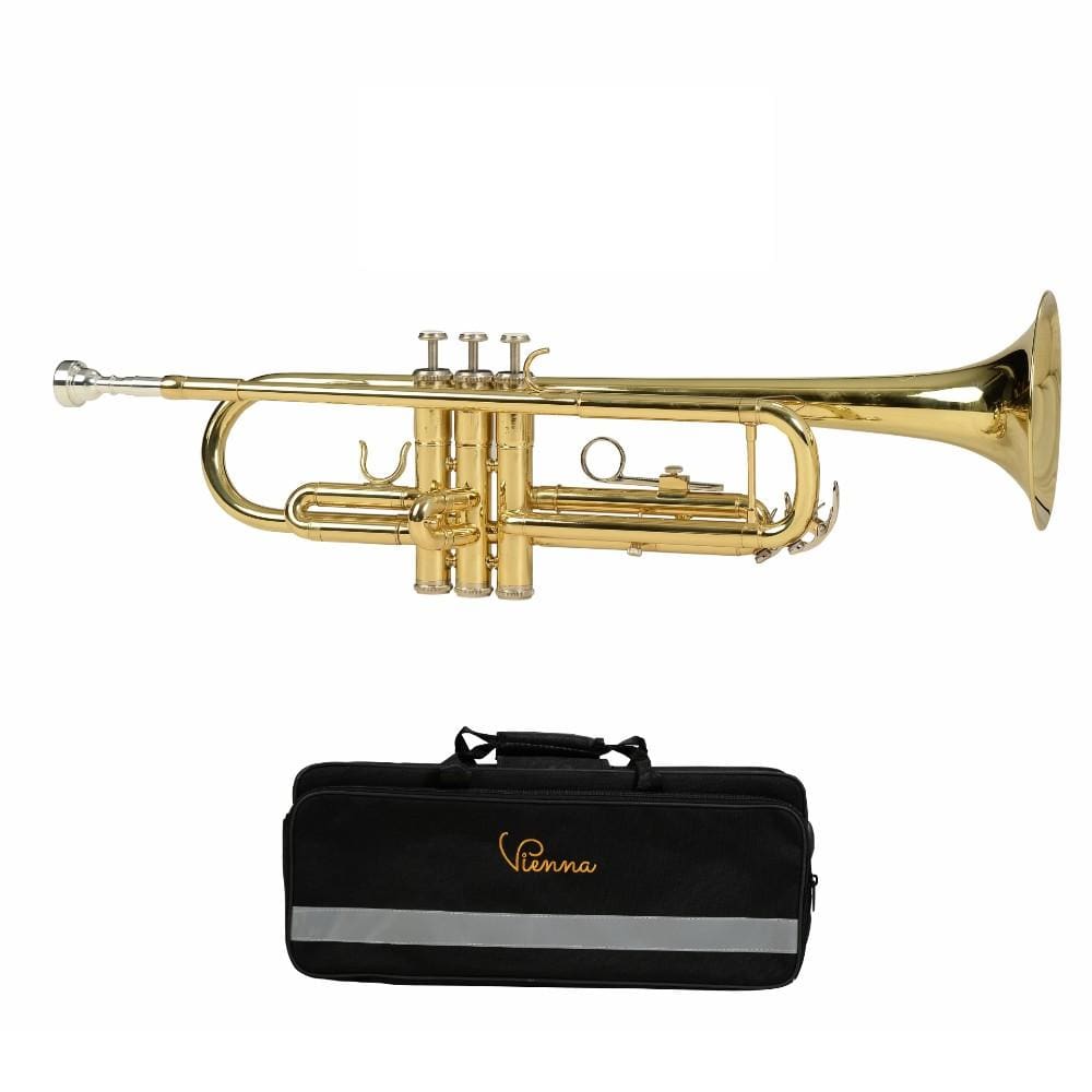 vienna trumpets vienna ywtr01 trumpet- gold lacquer