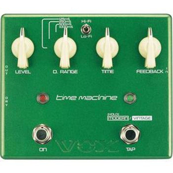 vox effect pedals vox js-dl joe satriani time machine delay guitar effects pedal