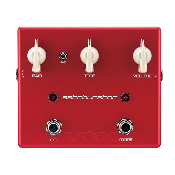 vox effect pedals vox js-ds joe satriani satchurator distortion guitar effects pedal