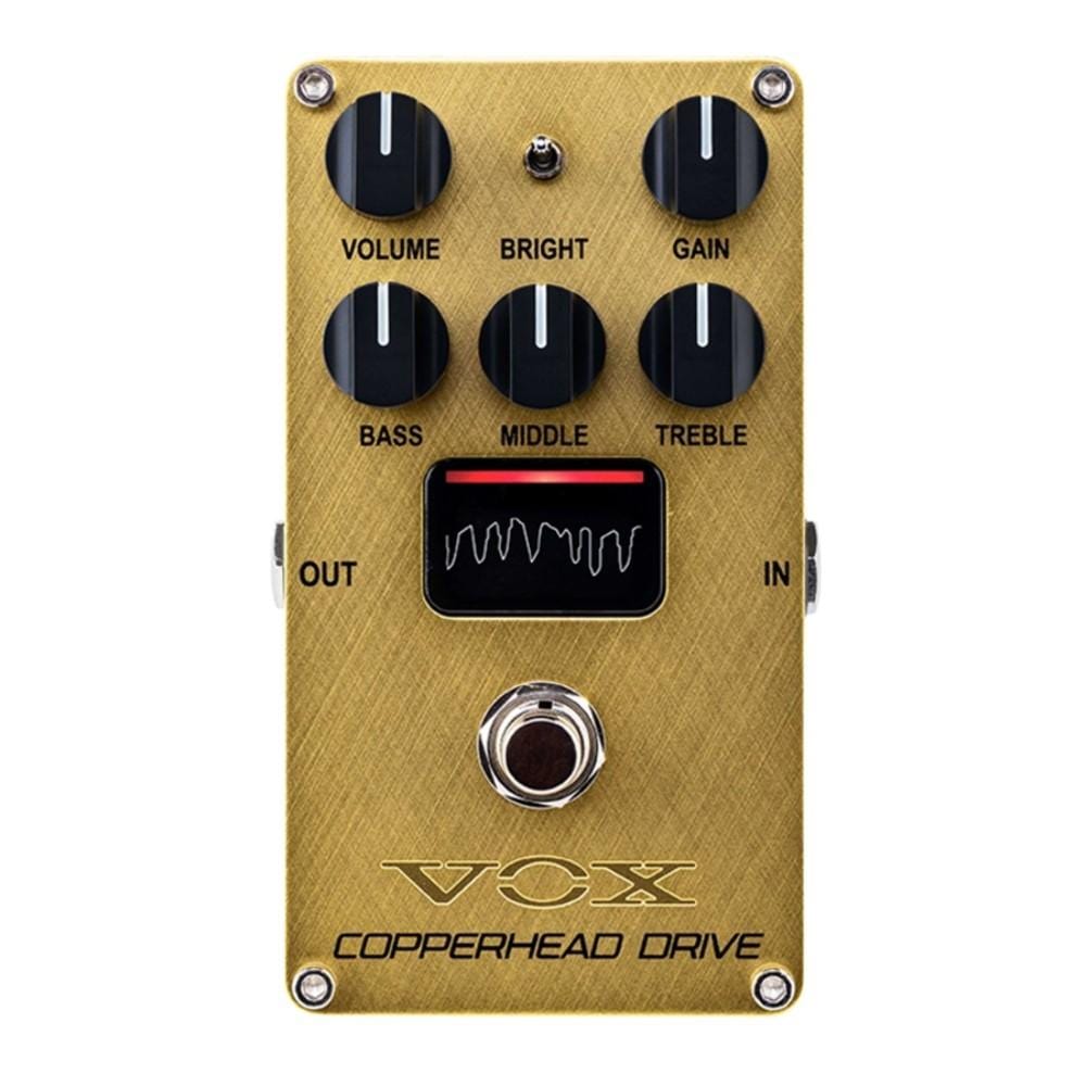vox effect pedals vox ve-cd valvenergy copperhead drive analog distortion pedal