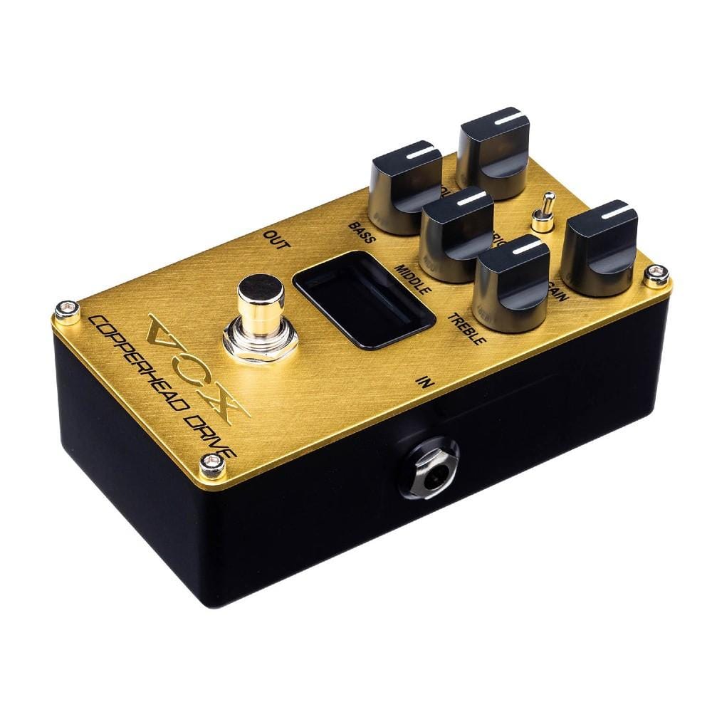 vox effect pedals vox ve-cd valvenergy copperhead drive analog distortion pedal