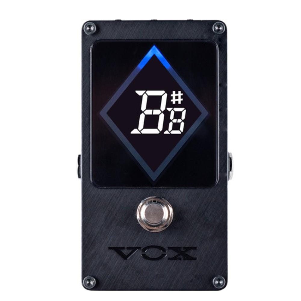 vox effect pedals vox vxt-1 strobe pedal tuner for electric and bass guitar
