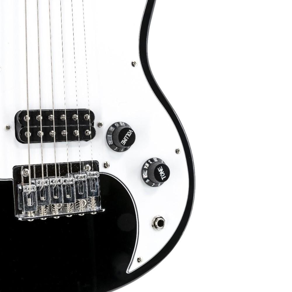 vox electric guitars vox sdc-1 mini electric guitar - black