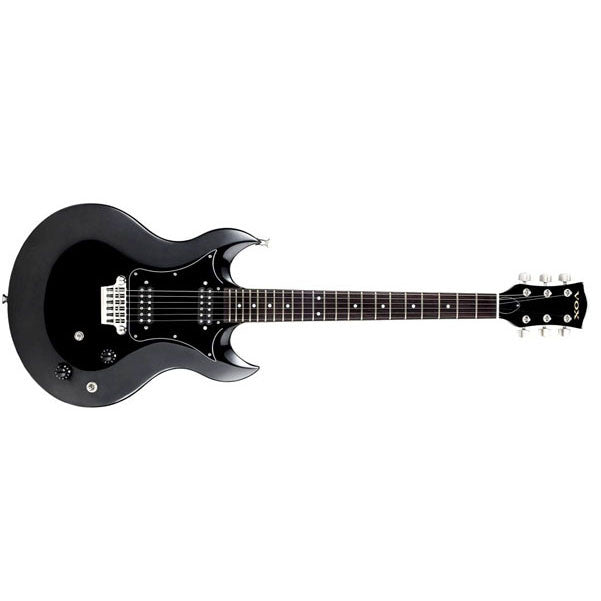 vox electric guitars vox sdc22 electric guitar - black