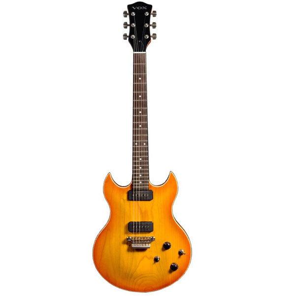 vox electric guitars vox - sdc33 vox double cutaway sdc 33tb