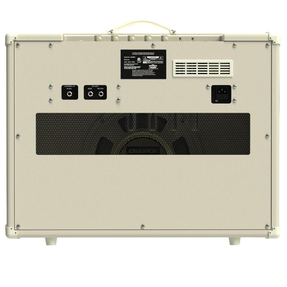 vox guitar amplifiers vox ac30s1 cb guitar amplispeaker - cream bronco