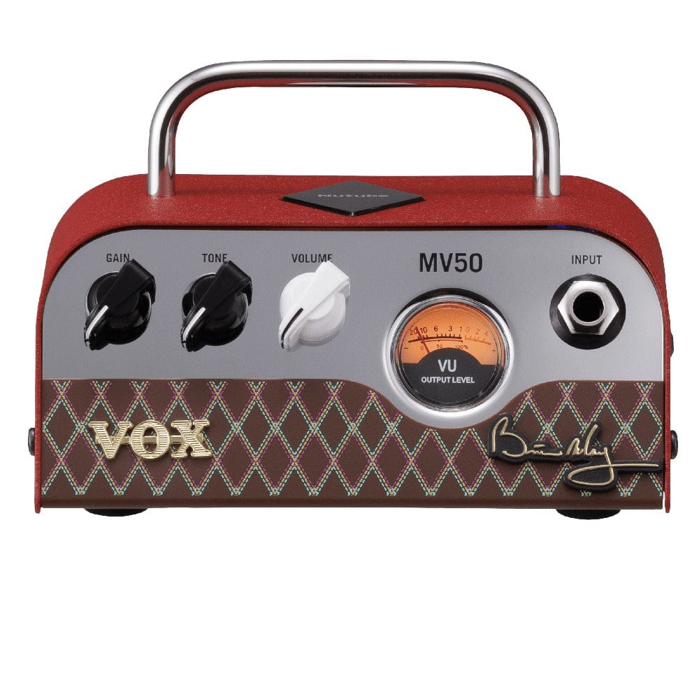 vox guitar amplifiers vox mv50-bm brian may guitar amplifier head