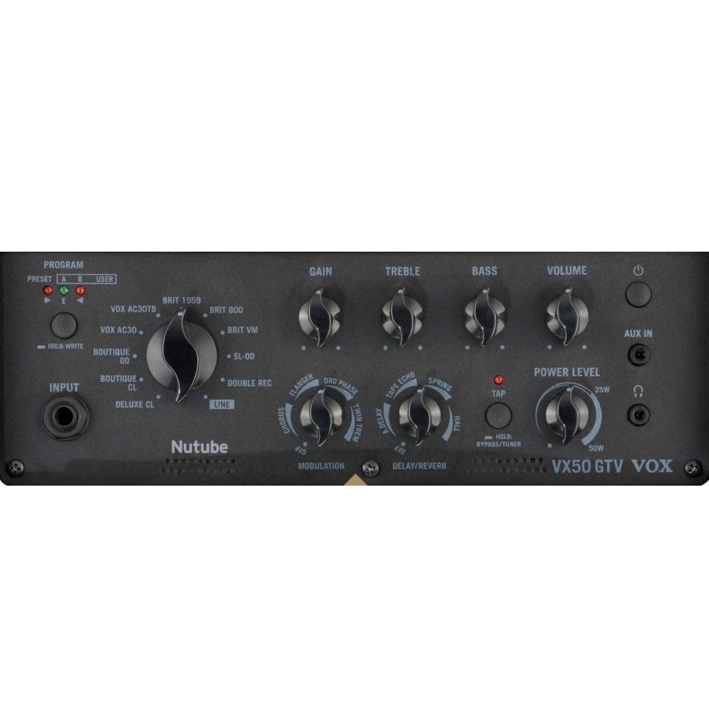 vox guitar amplifiers vox vx-50 gtv 50 watt guitar amplifier