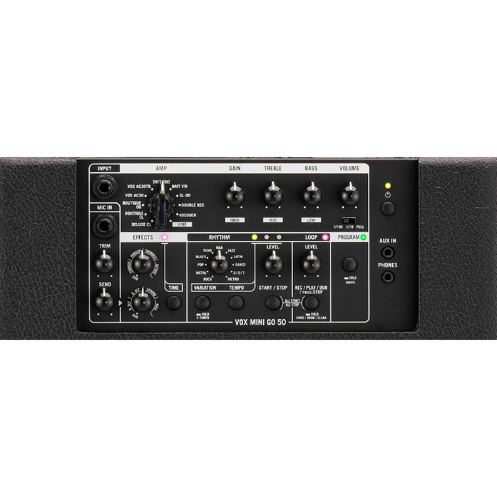 vox guitar combo amplifiers black vox mini go 50 watt digital modelling amplifier