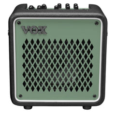 Vox Guitar Combo Amplifiers Olive Green Vox Mini Go 10 Watt Digital Modelling Amplifier