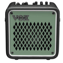 Vox Guitar Combo Amplifiers Olive Green Vox Mini Go 3 Watt Digital Modelling Amplifier