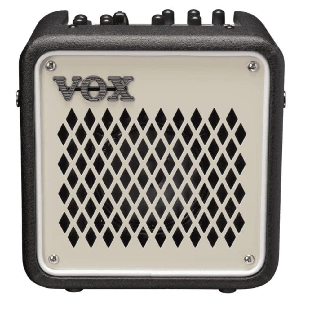 vox guitar combo amplifiers smoky beige vox mini go 3 watt digital modelling amplifier #color_smoky-beige