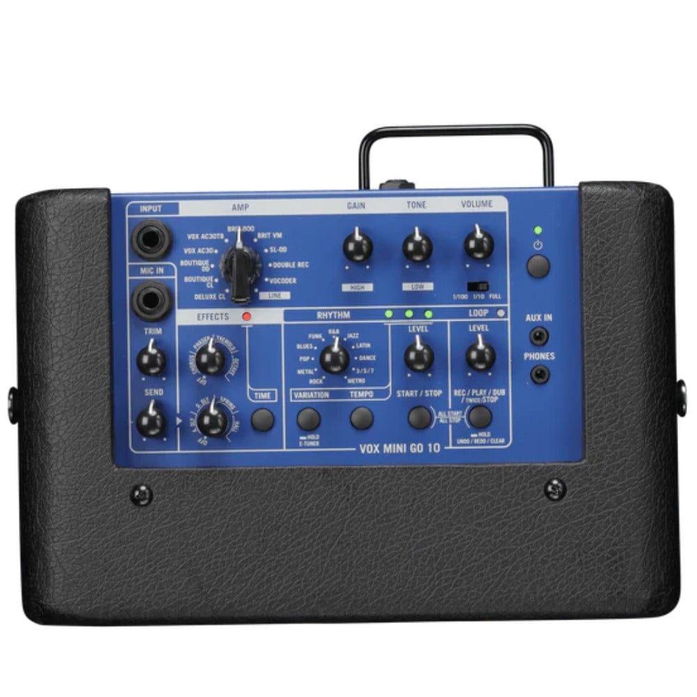vox guitar combo amplifiers vox mini go 10 watt digital modelling amplifier
