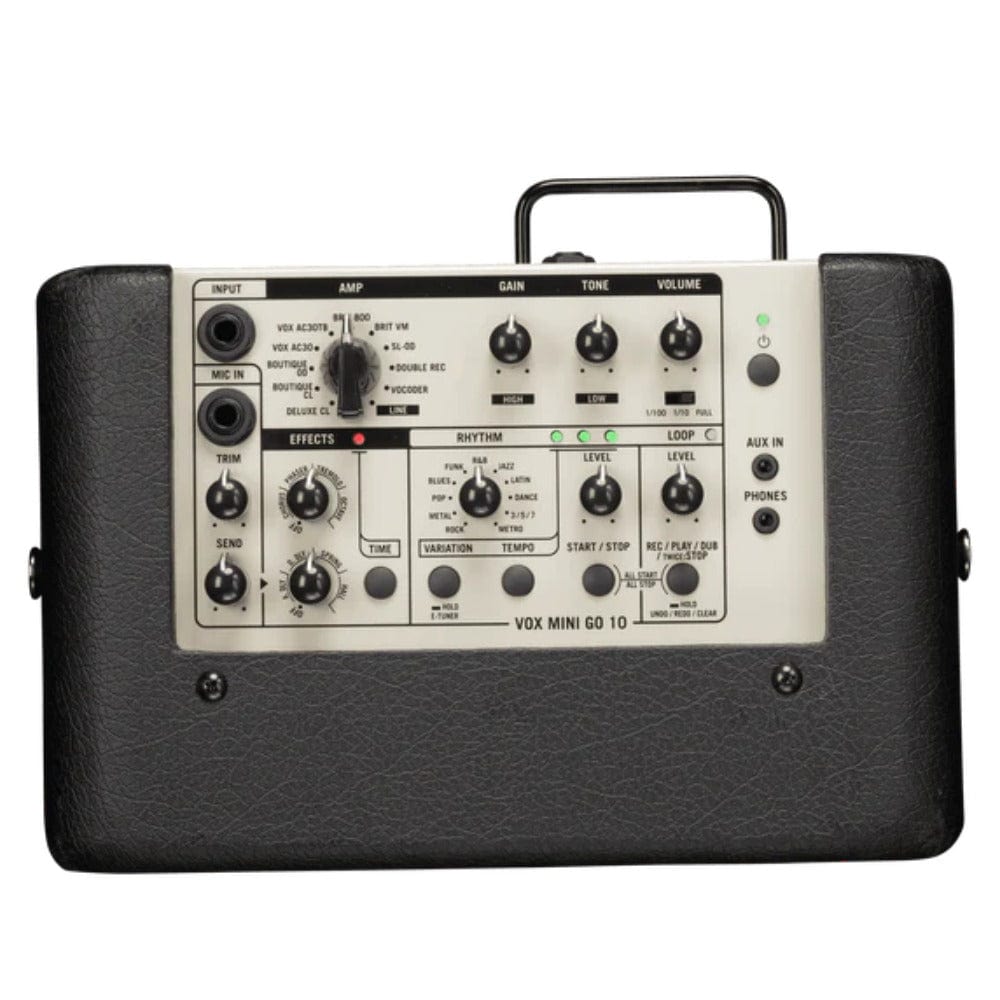 vox guitar combo amplifiers vox mini go 10 watt digital modelling amplifier