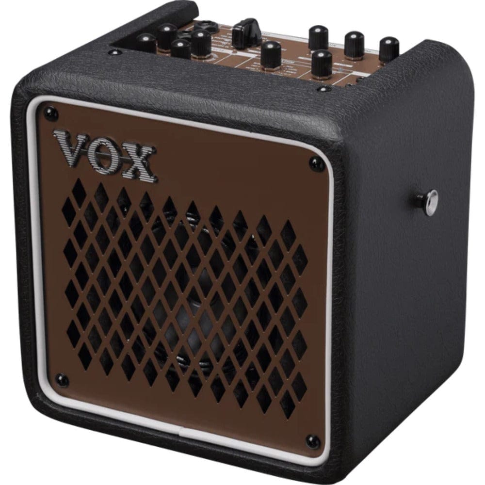 vox guitar combo amplifiers vox mini go 3 watt digital modelling amplifier #color_brown