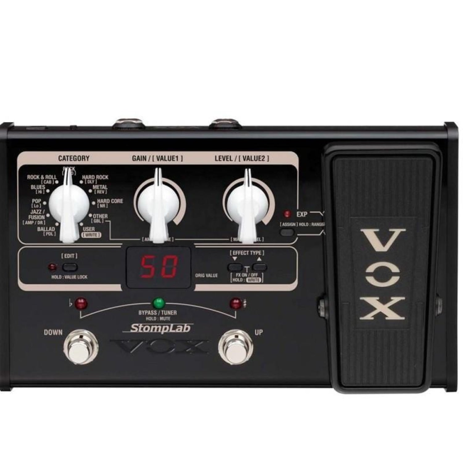 vox guitar processors vox sl2g stomp lab 2g guitar processor