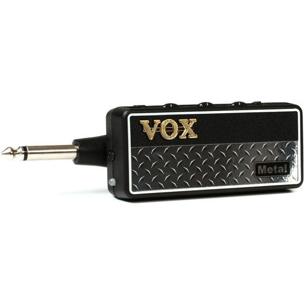 vox portable guitar amplifiers vox ap2mt portable headphone guitar amplifier - metal g2