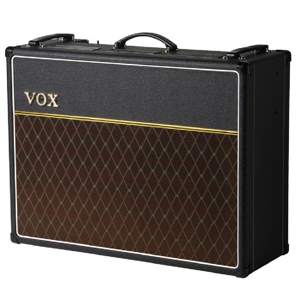 vox tube amplifiers black vox custom ac30c2 30w 2x12 tube guitar combo amplifer