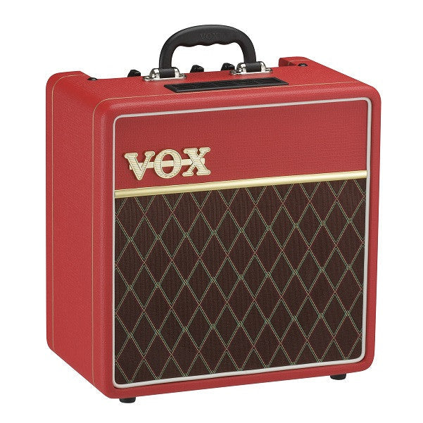 vox tube amplifiers red vox ac4c1 1x10inch 4-watt tube combo amplifier