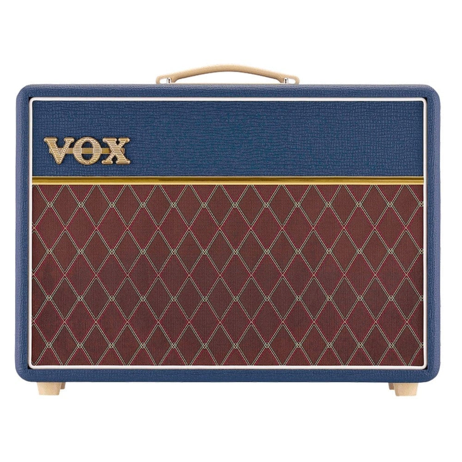 vox tube amplifiers rich blue vox ac10c1 1x10inch 10-watt tube combo amplifier #color_rich-blue