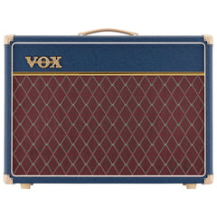 Vox Tube Amplifiers Rich Blue Vox Custom AC15C1 15W 1x12 Tube Guitar Combo Amplifier