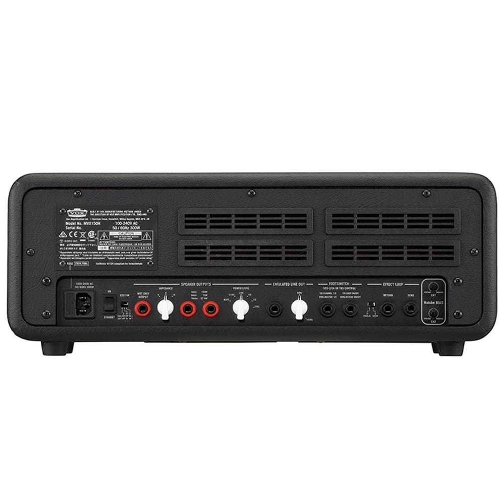 vox tube amplifiers vox mvx150h 150-watt hybrid guitar tube amplifier head
