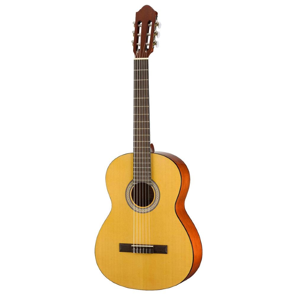 walden classical guitars natural walden n350 standard 300 series classical guitar with gigbag