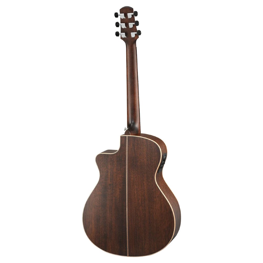 walden electro acoustic guitars natural walden g3033rce/h grand auditorium electro acoustic guitar with hardcase