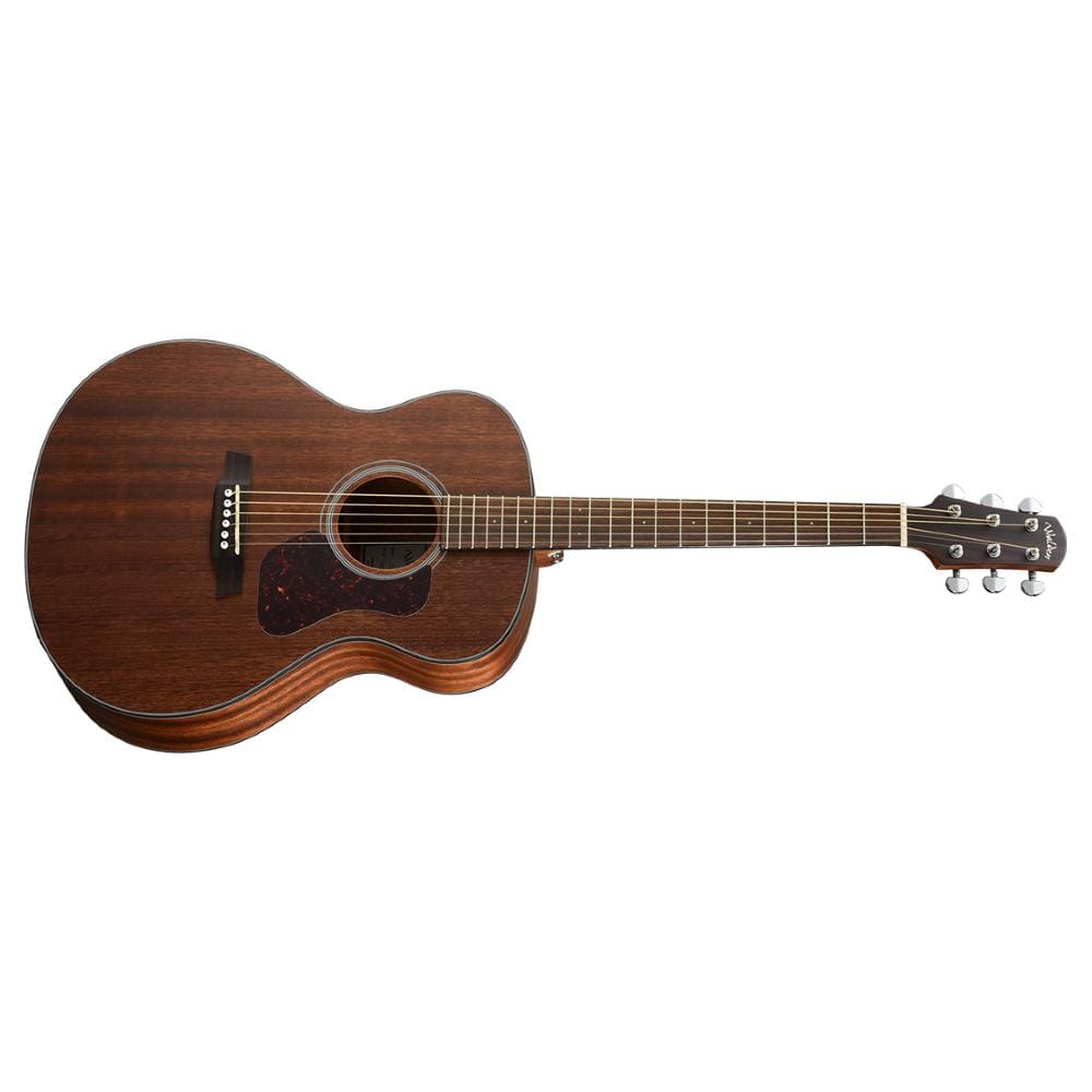 walden electro acoustic guitars open pore satin natural walden g551e natura grand auditorium electro acoustic guitar with gigbag