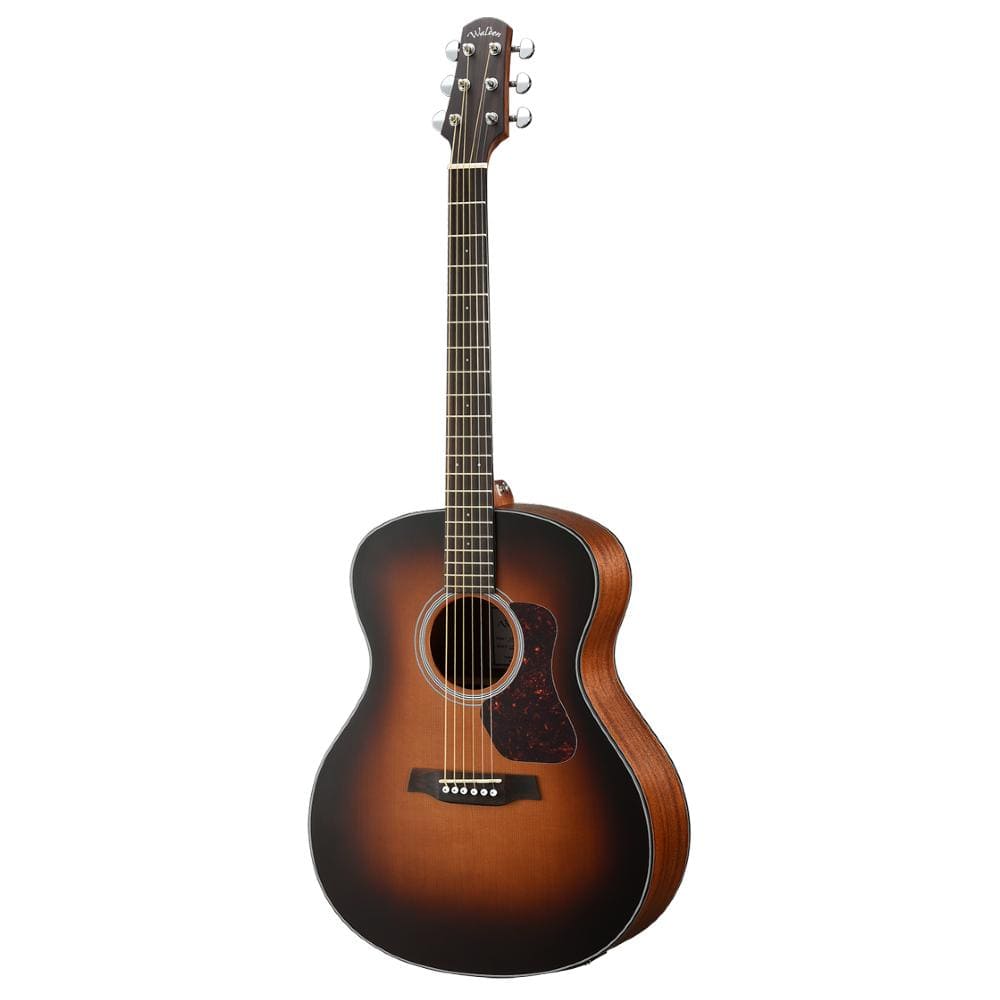 walden electro acoustic guitars open pore satin tobacco burst walden g570etb natura grand auditorium electro acoustic guitar with gigbag