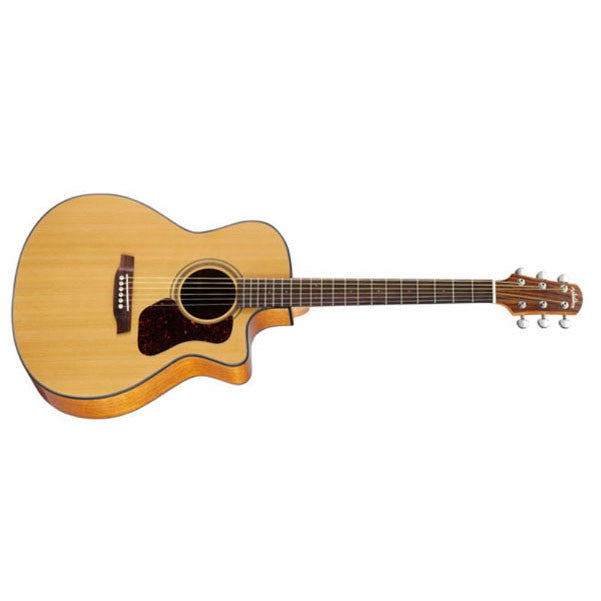 walden electro acoustic guitars walden cg570ce semi-acoustic guitar concorda series - natural