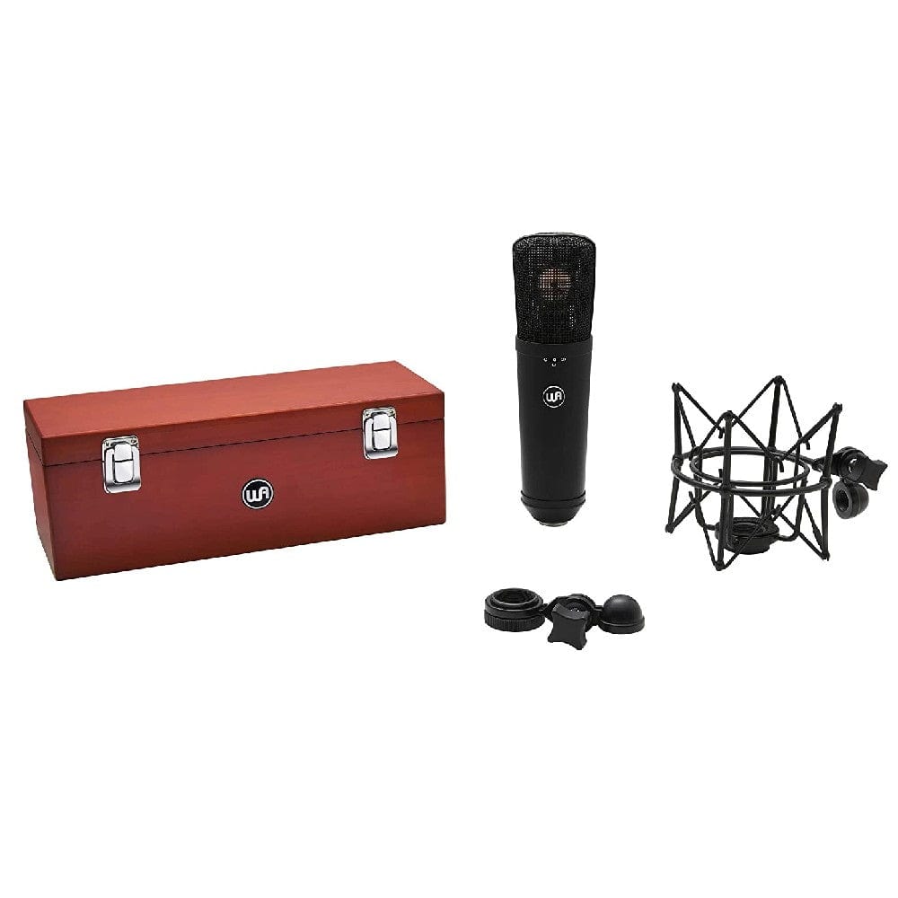warm audio condenser microphones black warm audio wa 87 r2 fet condenser microphone #color_black