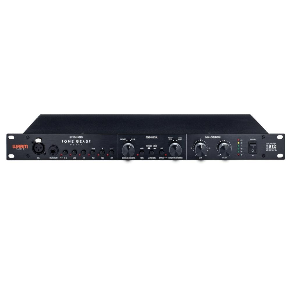 warm audio pre amps warm audio tb-12 tone beast universal pre amp with di