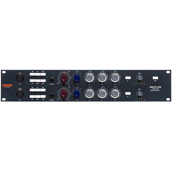 warm audio pre amps warm audio wa-273eq dual channel british microphone preamp and eq