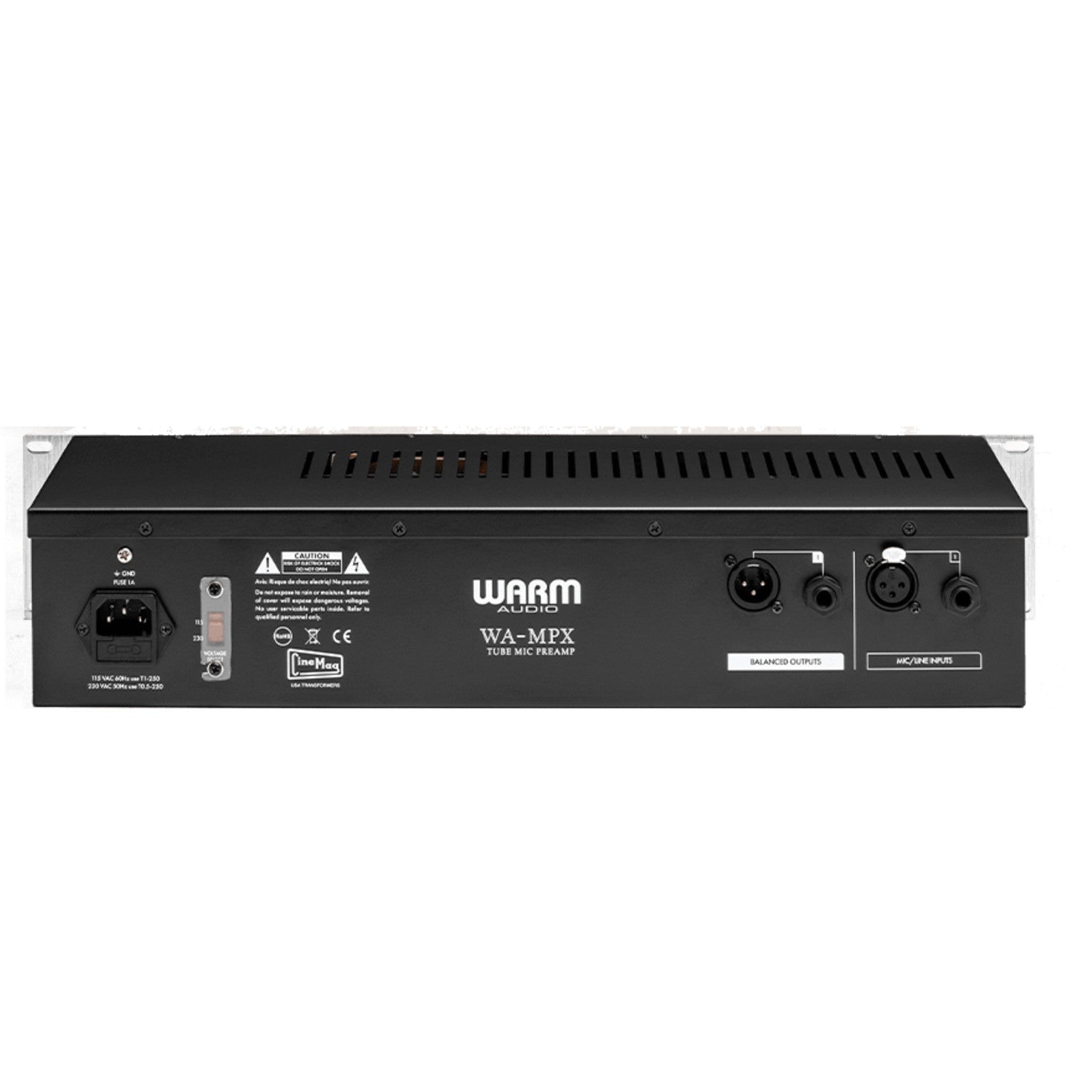 Warm Audio Pre Amps Warm Audio WA-MPX Single-Channel Tube Microphone Preamp