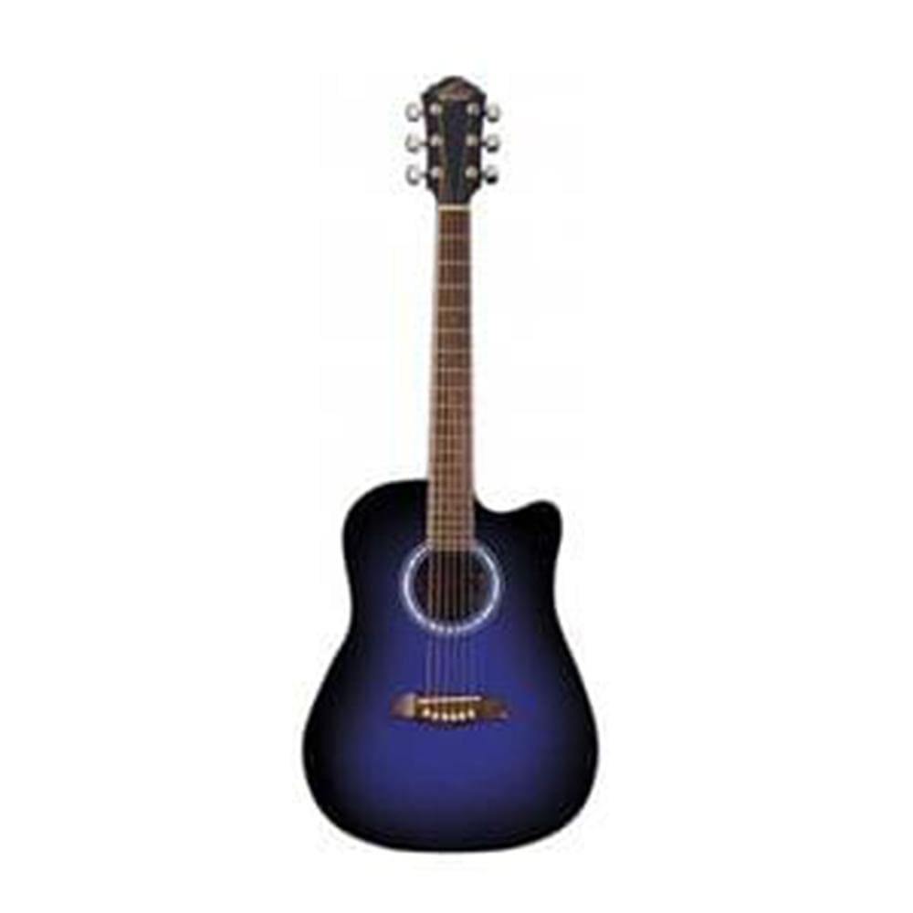 washburn acoustic guitars washburn od45cblbpak dreadnought acoustic guitar