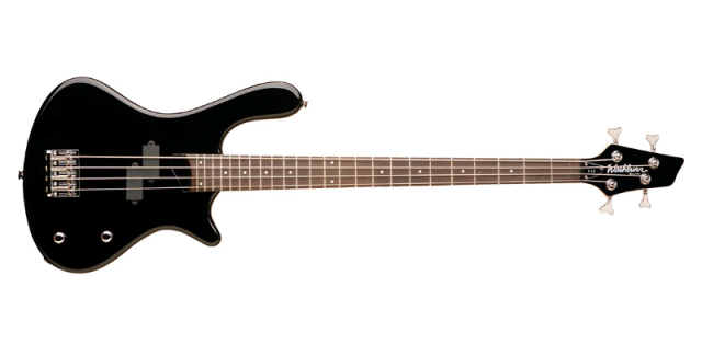 washburn bass guitars washburn t12b electric bass guitar - black