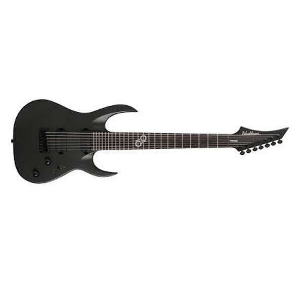 washburn electric guitars washburn parallaxe ola englund solar 170c electric guitar - carbon black