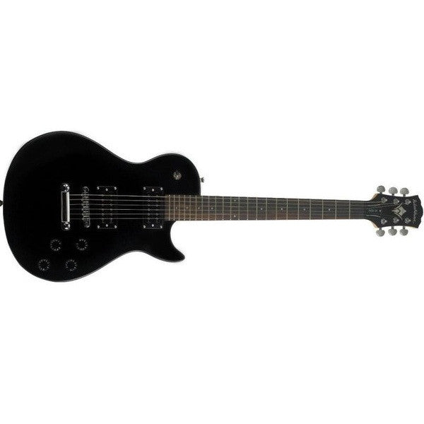 washburn electric guitars washburn win14b electric guitar, single cut bolt - black