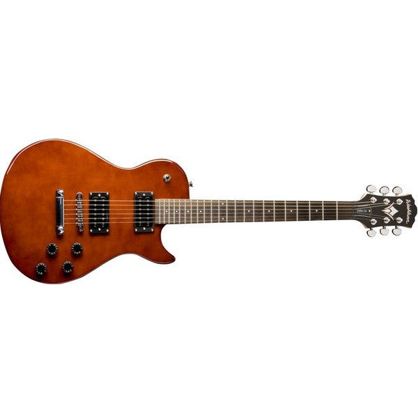 washburn electric guitars washburn win14wa electric guitar, idol series - walnut stain