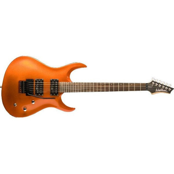washburn electric guitars washburn xmstd2frtng electric guitar, xm series, floyd rose -tangerine - garage sale