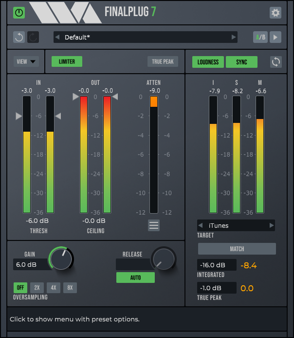 WAVE ARTS Virtual Processors Wave Arts FinalPlug 7: Mastering Plugin